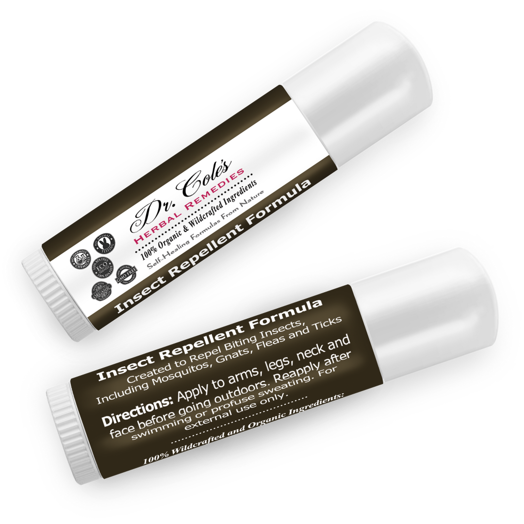 Dr. Cole's Herbal Remedies Insect Repellent Stick packaging.