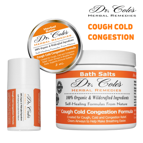 Dr. Cole's Cough Cold & Congestion Trio Bundle