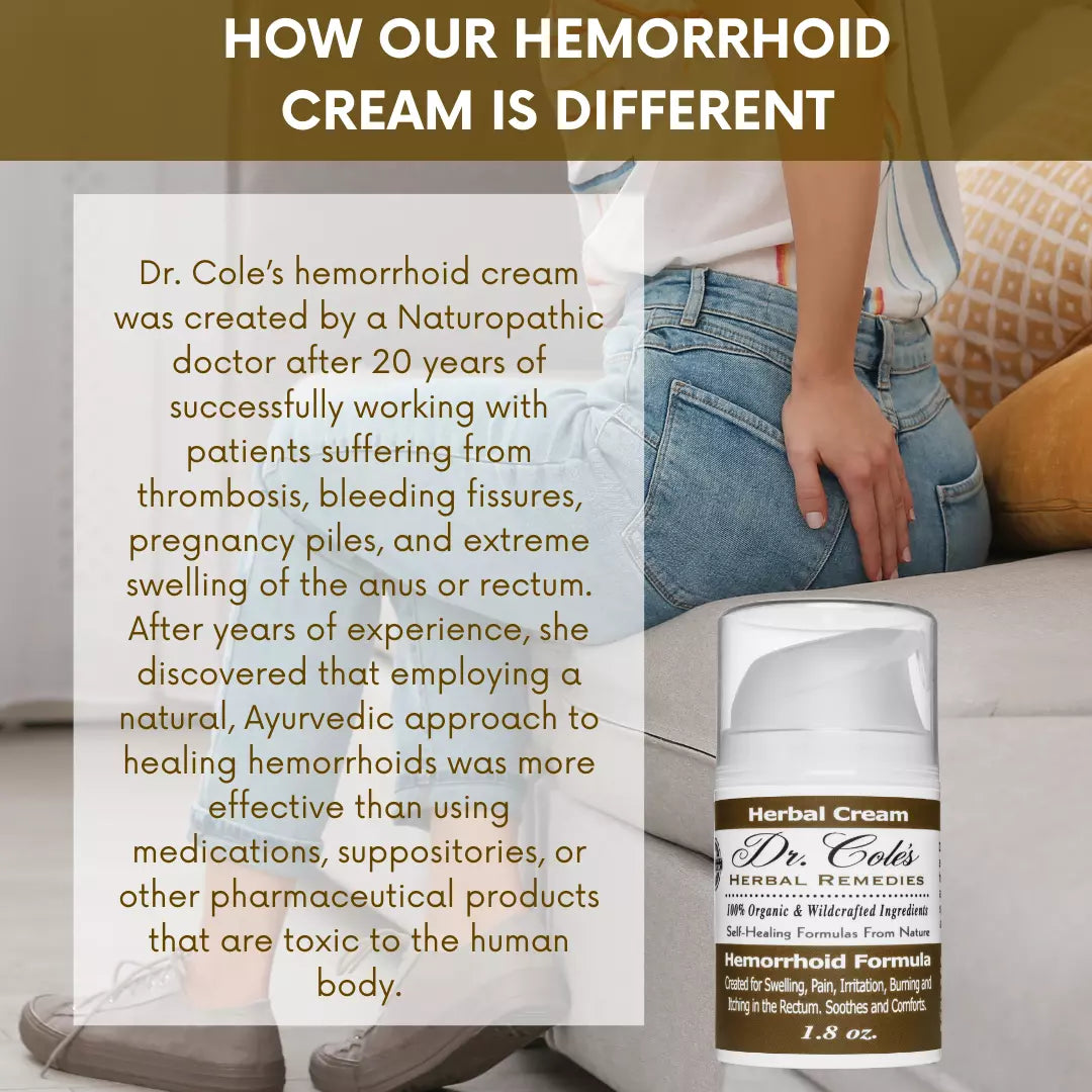 Dr. Cole's Organic Hemorrhoid Cream SixPak