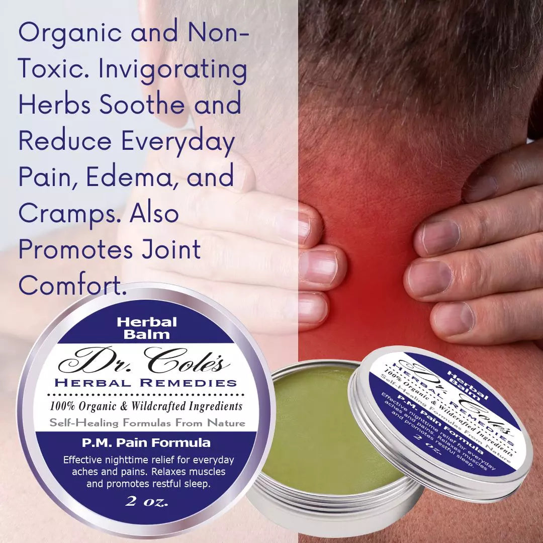 Dr. Cole’s P.M. Pain Herbal Balm SixPak