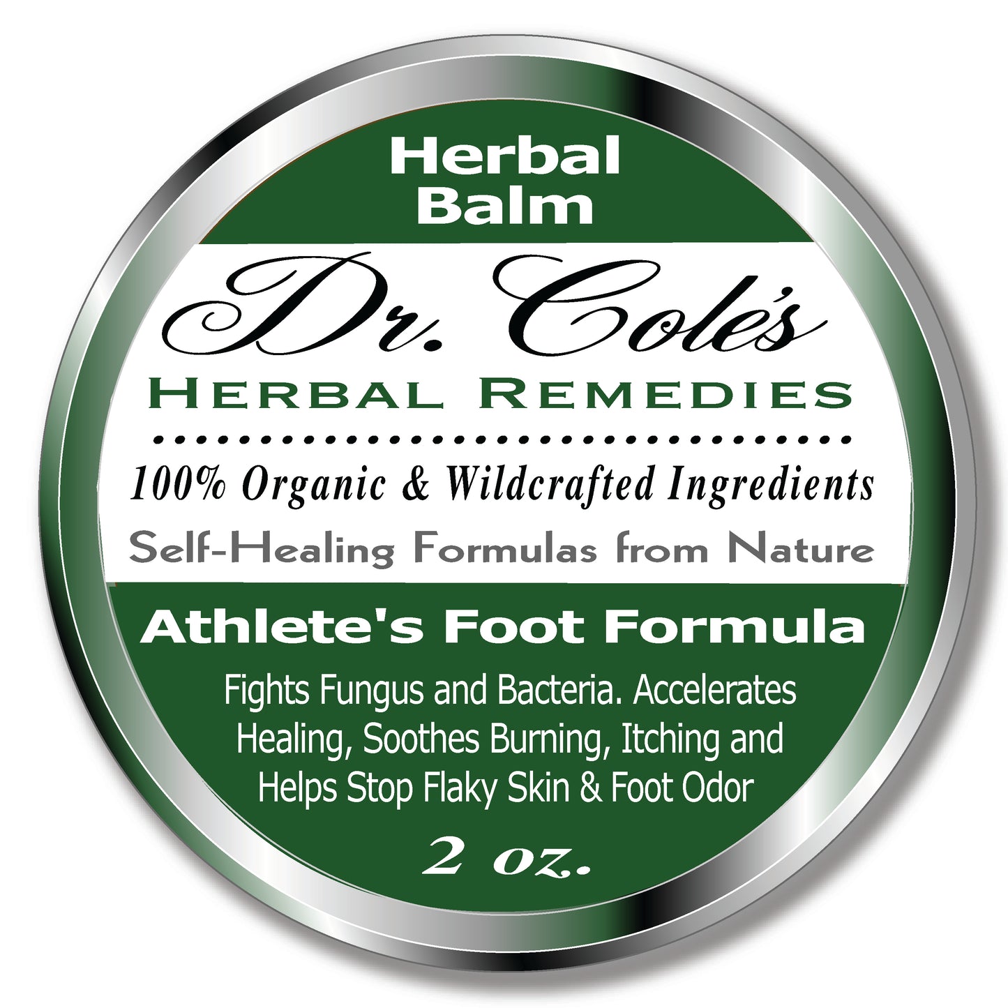 Dr. Cole's Organic Athlete’s Foot Treatment SixPak