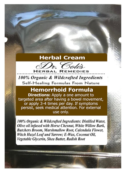 02 - Dr. Cole's Organic Hemorrhoid Cream Sample