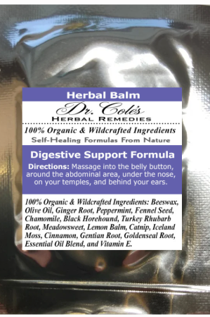 06 - Dr. Cole's Organic Digestive Support Herbal Balm Sample