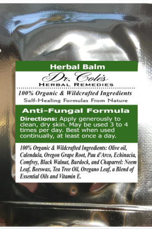 07 - Dr. Cole's Antifungal Balm Sample