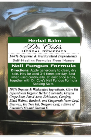 12 - Dr. Cole's Nail Fungus Balm Sample