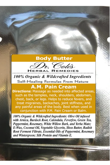 22 - Dr. Cole's A.M. Pain Cream Sample