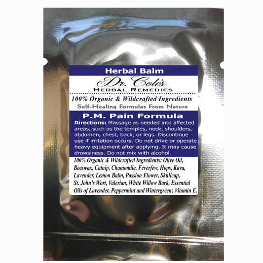 24 - Dr. Cole’s P.M. Pain Herbal Balm Sample