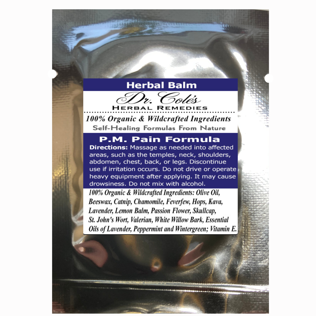 24 - Dr. Cole’s P.M. Pain Herbal Balm Sample