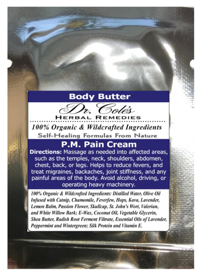 25 - Dr. Cole's P.M. Pain Cream Sample