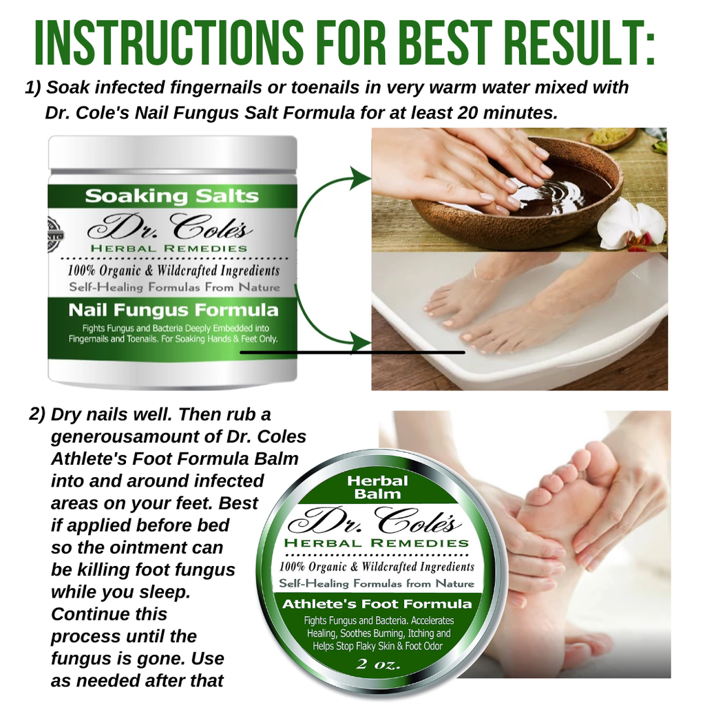 Dr. Cole's Organic Athlete’s Foot Treatment