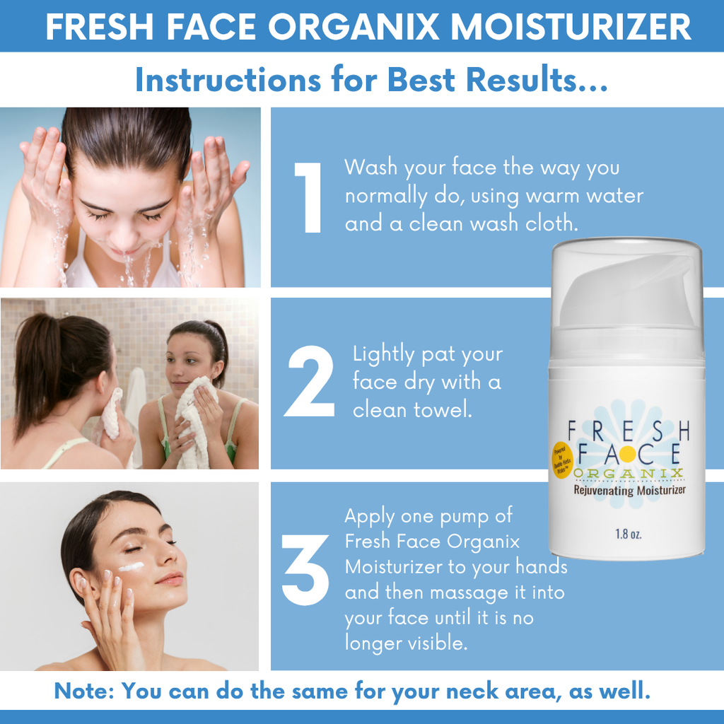 Fresh Face Organix Rejuvenating Facial Moisturizer
