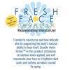 Fresh Face Organix Rejuvenating Facial Moisturizer