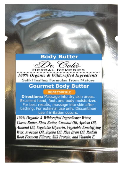 35 - Dr. Cole's Gourmet Body Butter - HONEYSUCKLE Sample