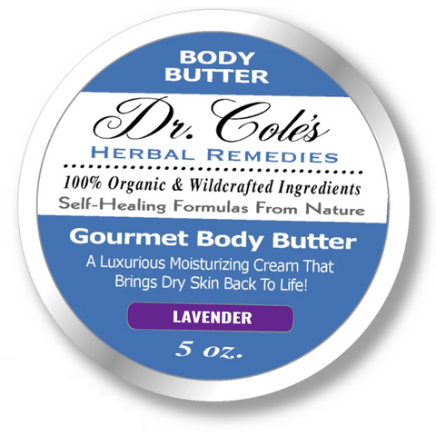 Dr. Cole's Gourmet Body Butter - LAVENDER
