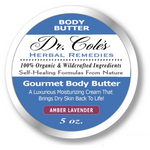 Dr. Cole's Gourmet Body Butter - AMBER LAVENDER