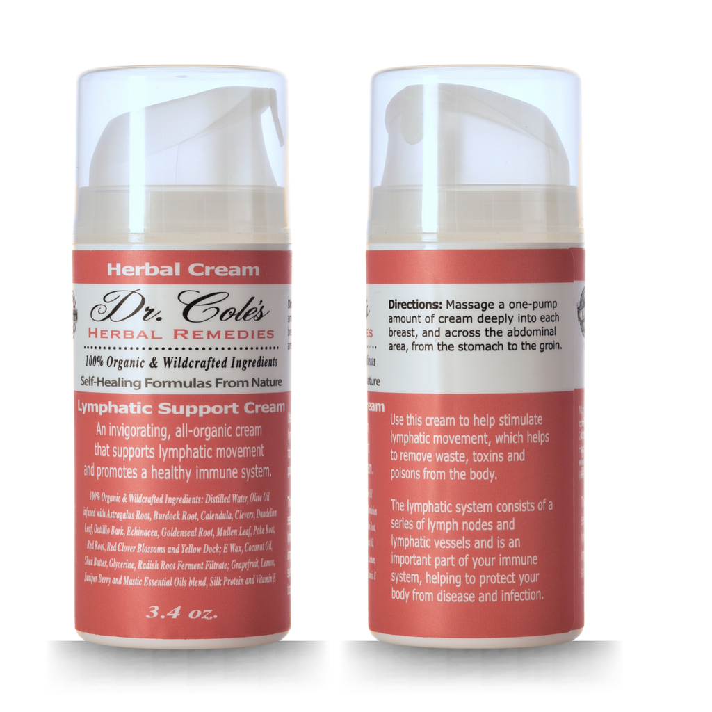 18 - Dr. Cole's Lymphatic Support Cream
