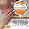 Dr. Cole’s Organic Cough Cold Congestion Relief Balm