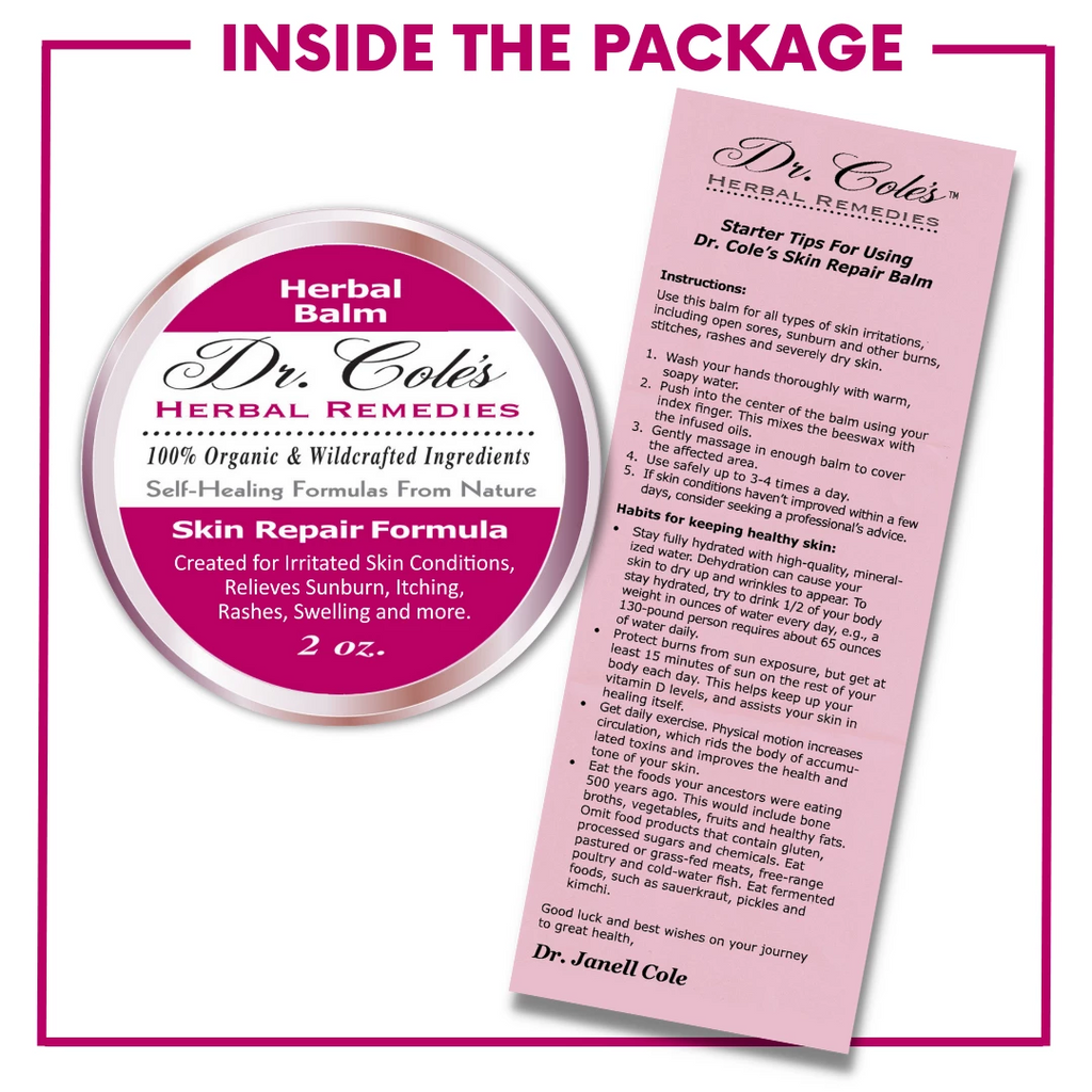 Dr. Cole's Organic Skin Repair Herbal Balm