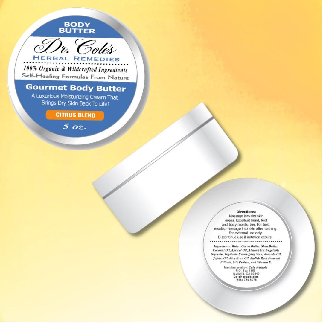 Dr. Cole's Gourmet Body Butter - CITRUS BLEND