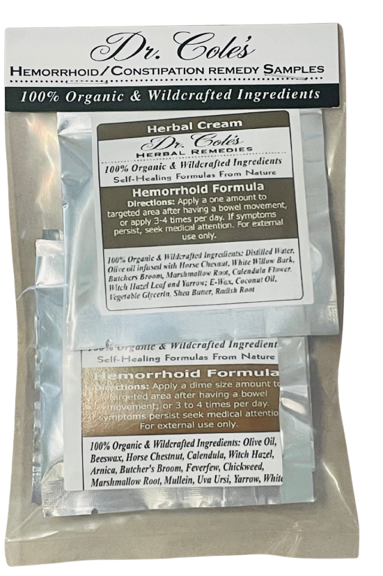 Hemorrhoids & Constipation Sample Pack