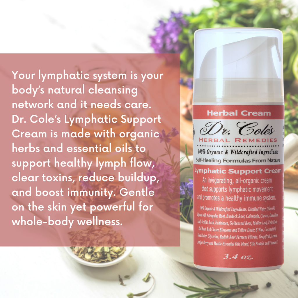 18 - Dr. Cole's Lymphatic Support Cream