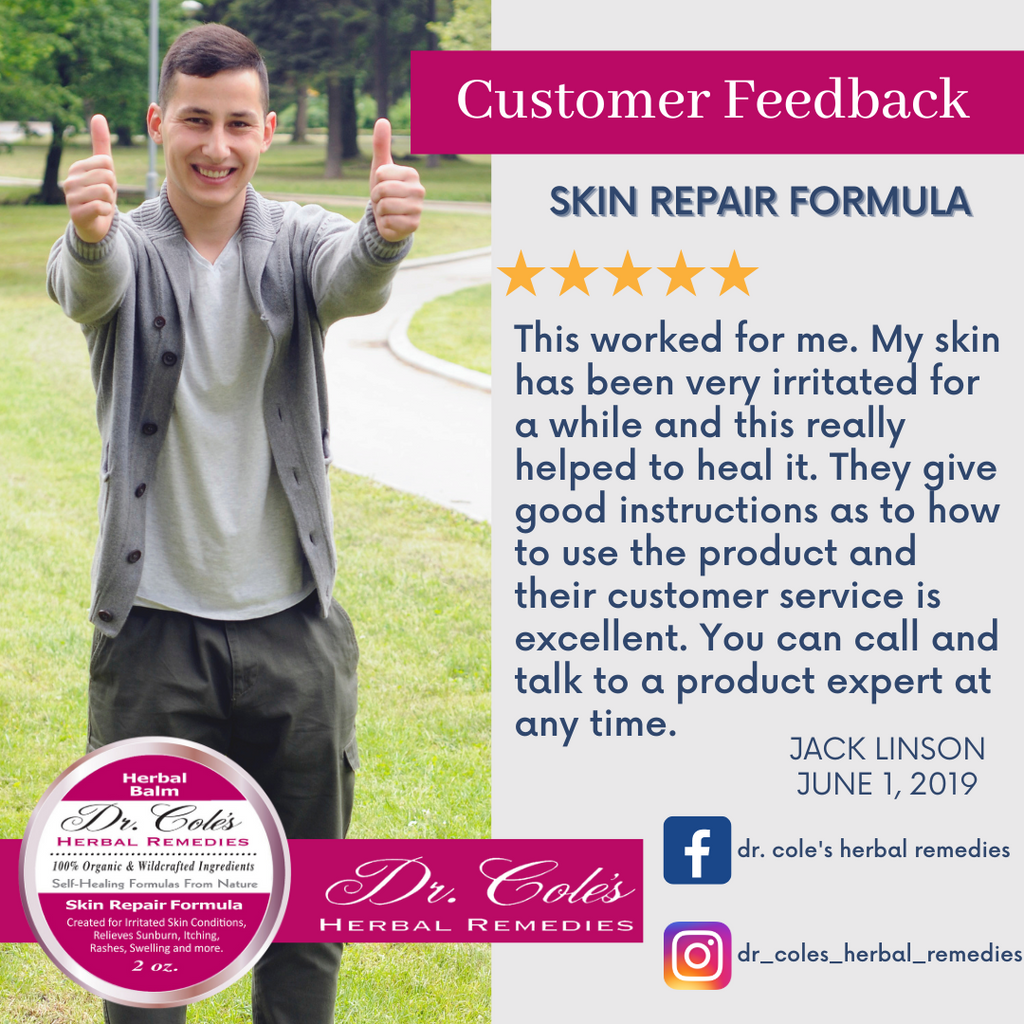 Dr. Cole's Organic Skin Repair Herbal Balm