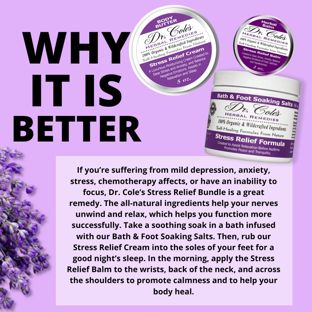 Dr. Cole's Stress Relief Bundle