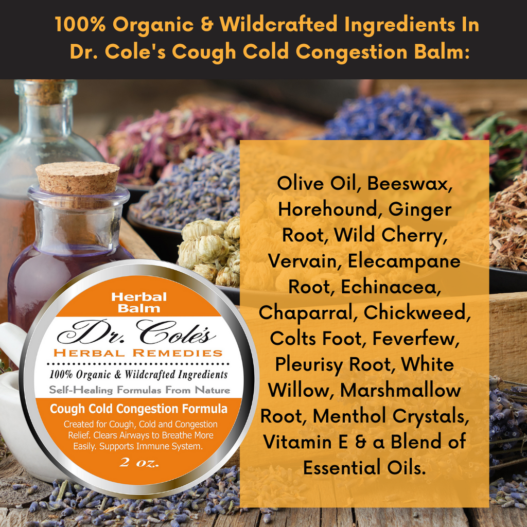 Dr. Cole's Cough Cold & Congestion Trio Bundle
