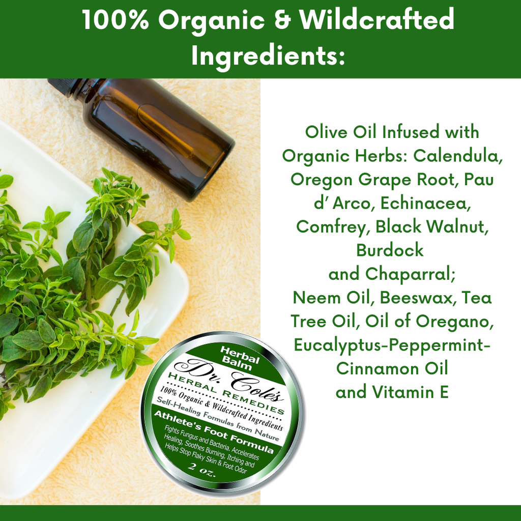 Dr. Cole's Organic Athlete’s Foot Treatment