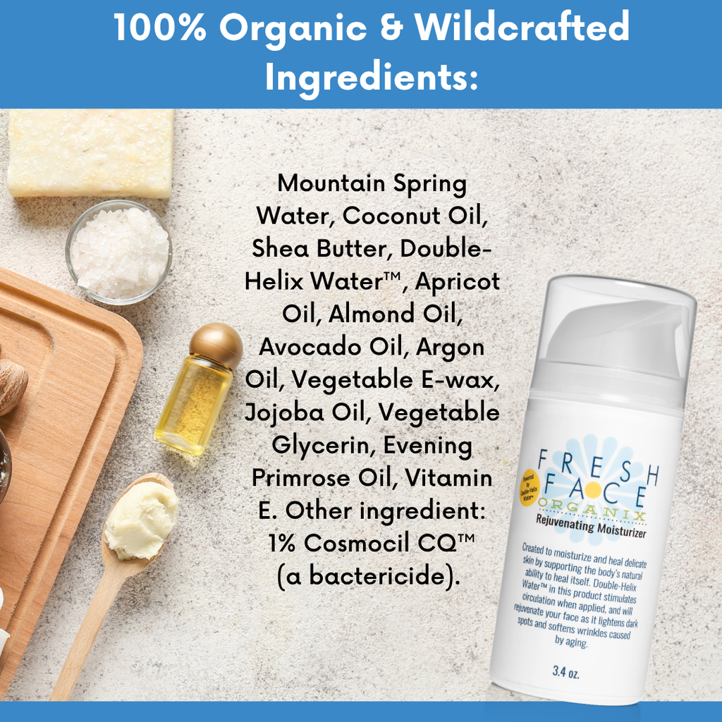 Fresh Face Organix Rejuvenating Facial Moisturizer