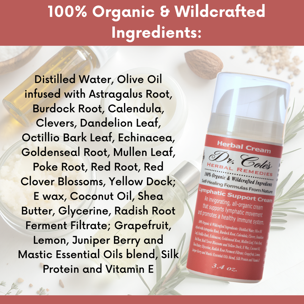 18 - Dr. Cole's Lymphatic Support Cream