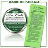 Dr. Cole's Herbal Remedies Athlete's Foot Formula 2 oz with starter tips instructions.