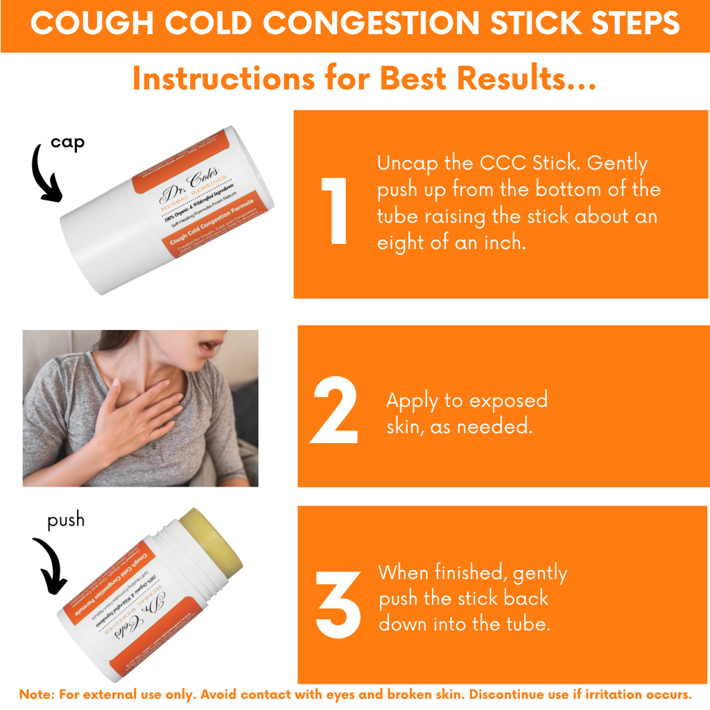 27 - Dr. Cole's Cough Cold Congestion Stick
