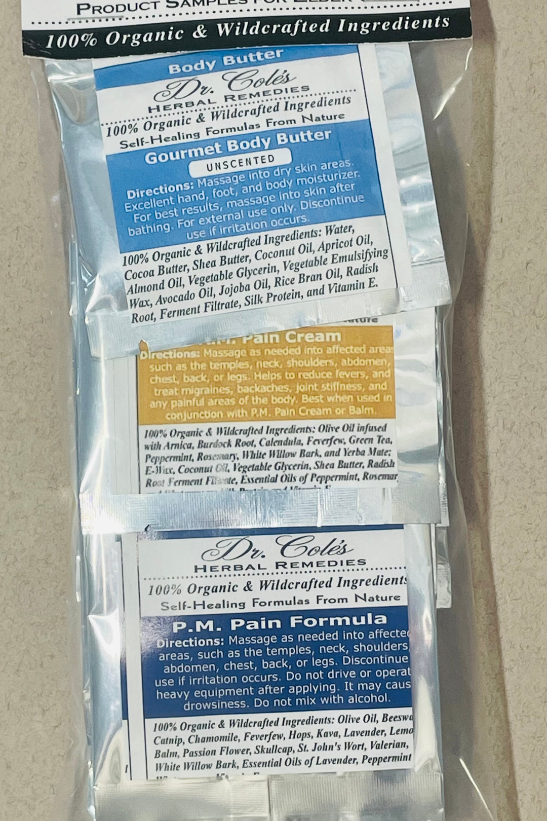 Elder Care Sample Pack