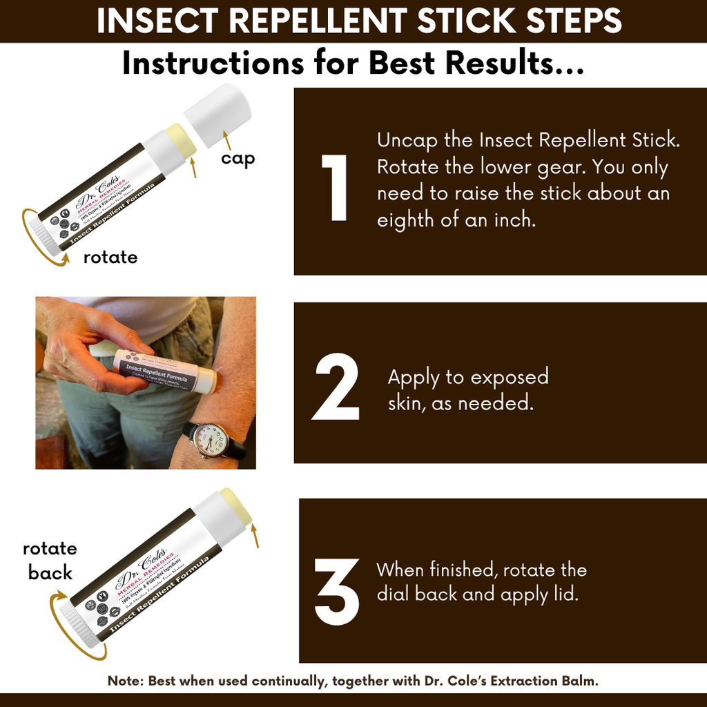 15 - Dr. Cole's Insect Repellent Stick