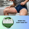 Promotional graphic for Dr. Cole's Organic Jock Itch Ointment.