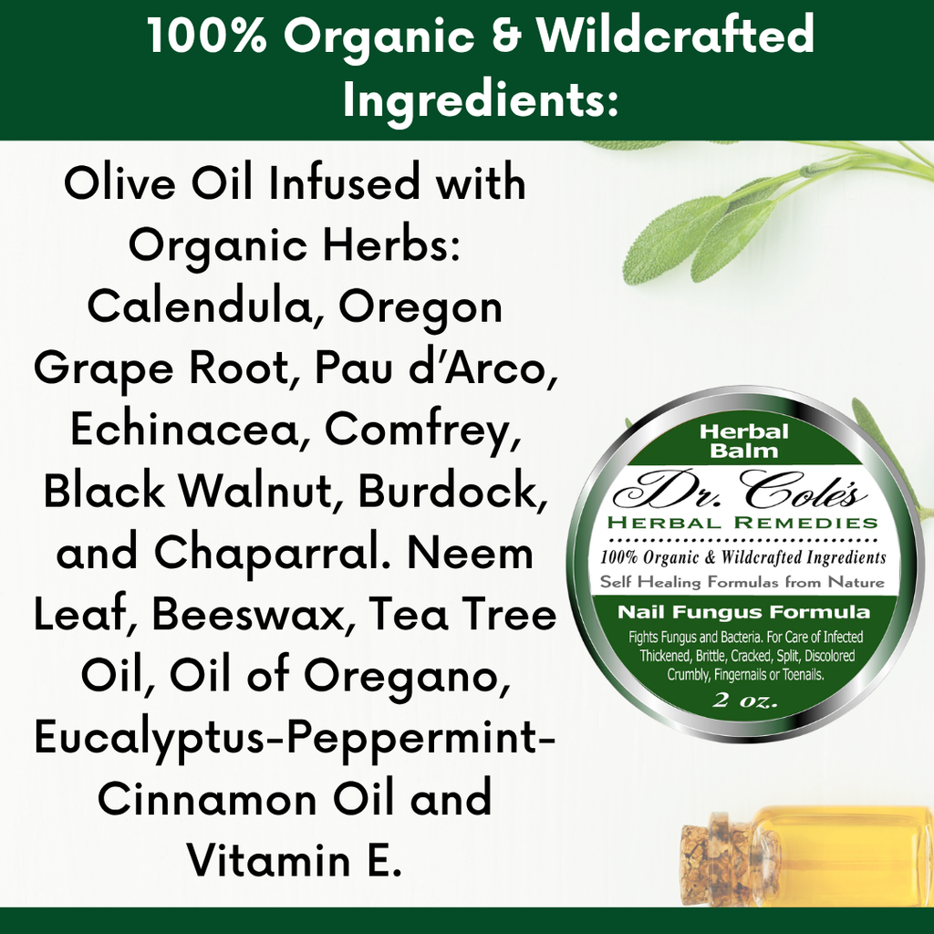 12 - Dr. Cole's Nail Fungus Balm