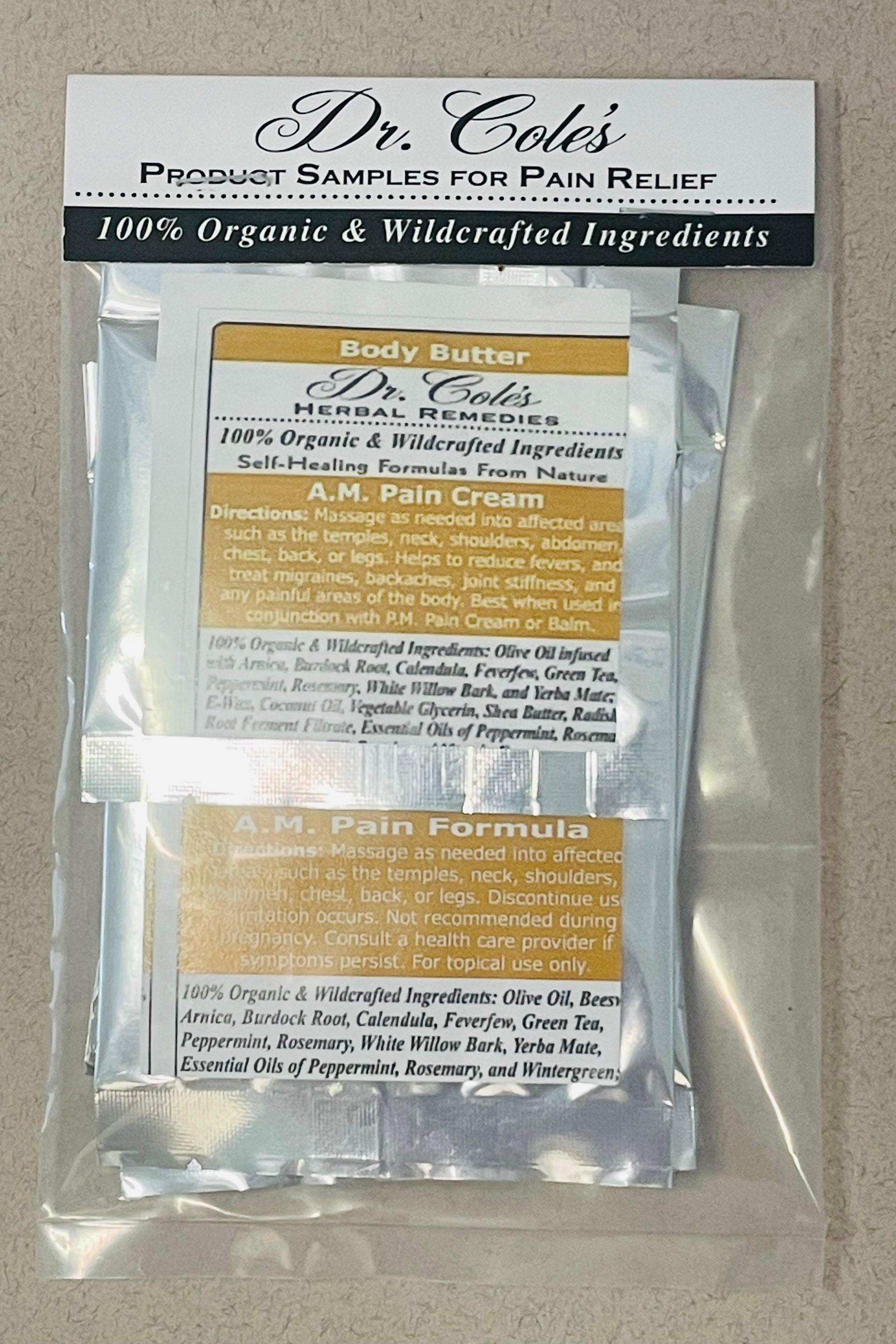 Pain Relief Sample Pack