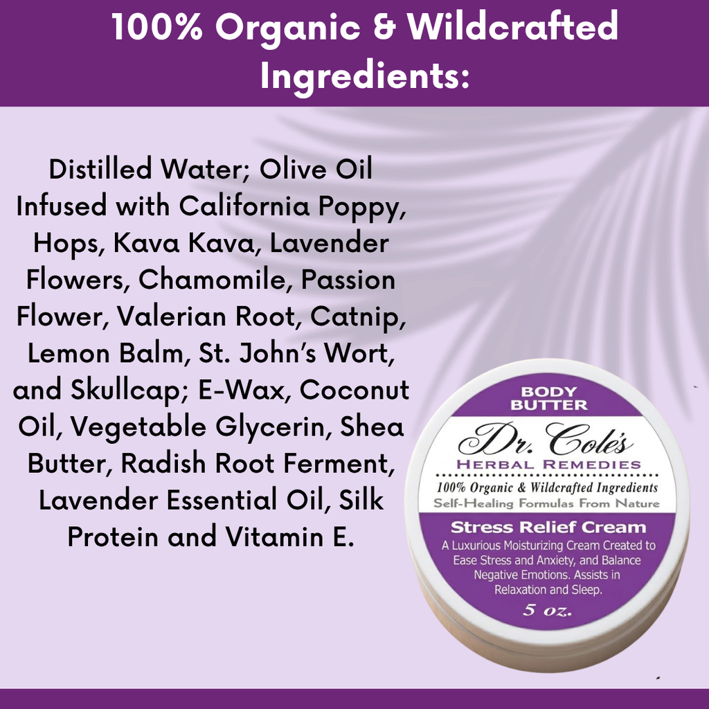 30 - Dr. Cole's Stress Relief Cream