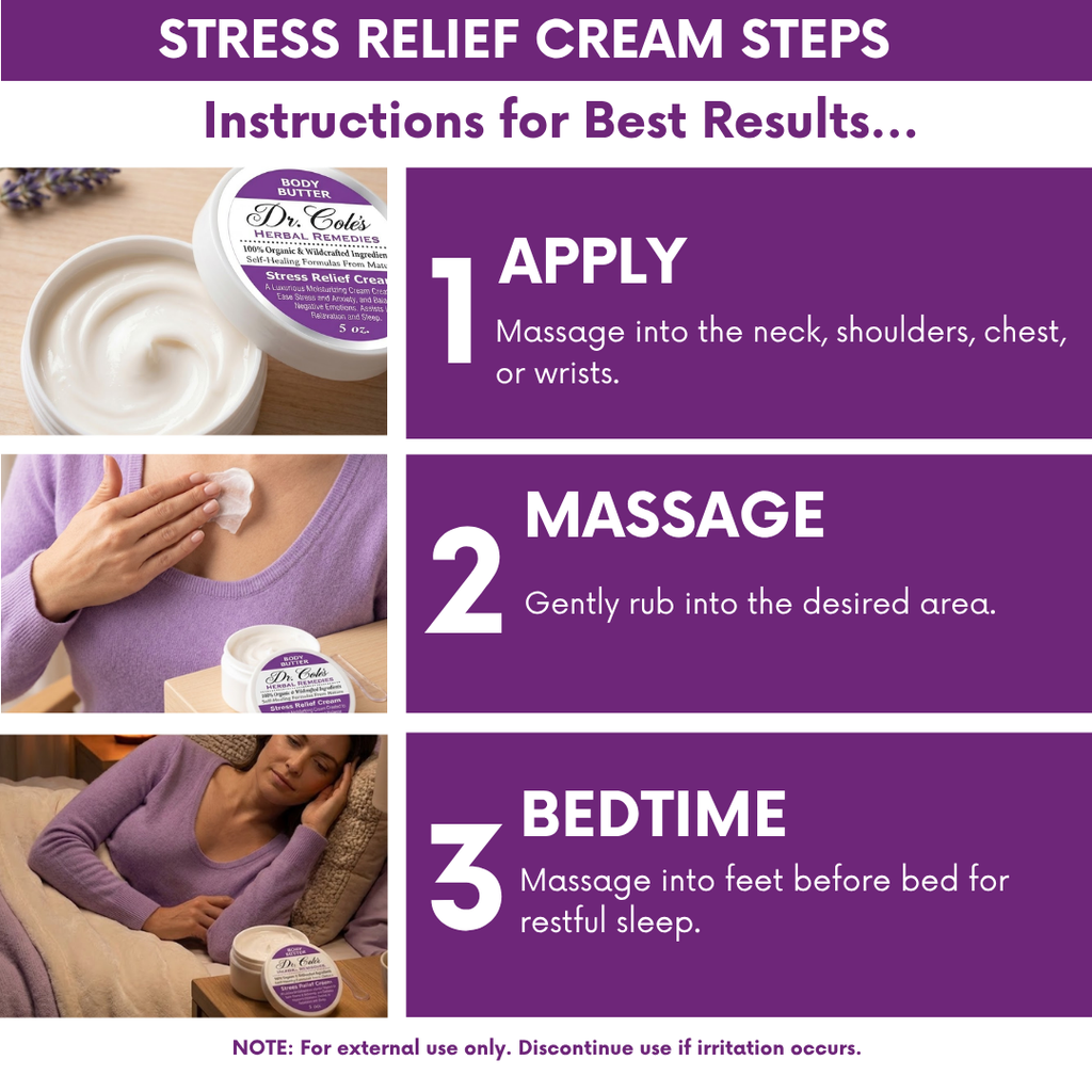 30 - Dr. Cole's Stress Relief Cream