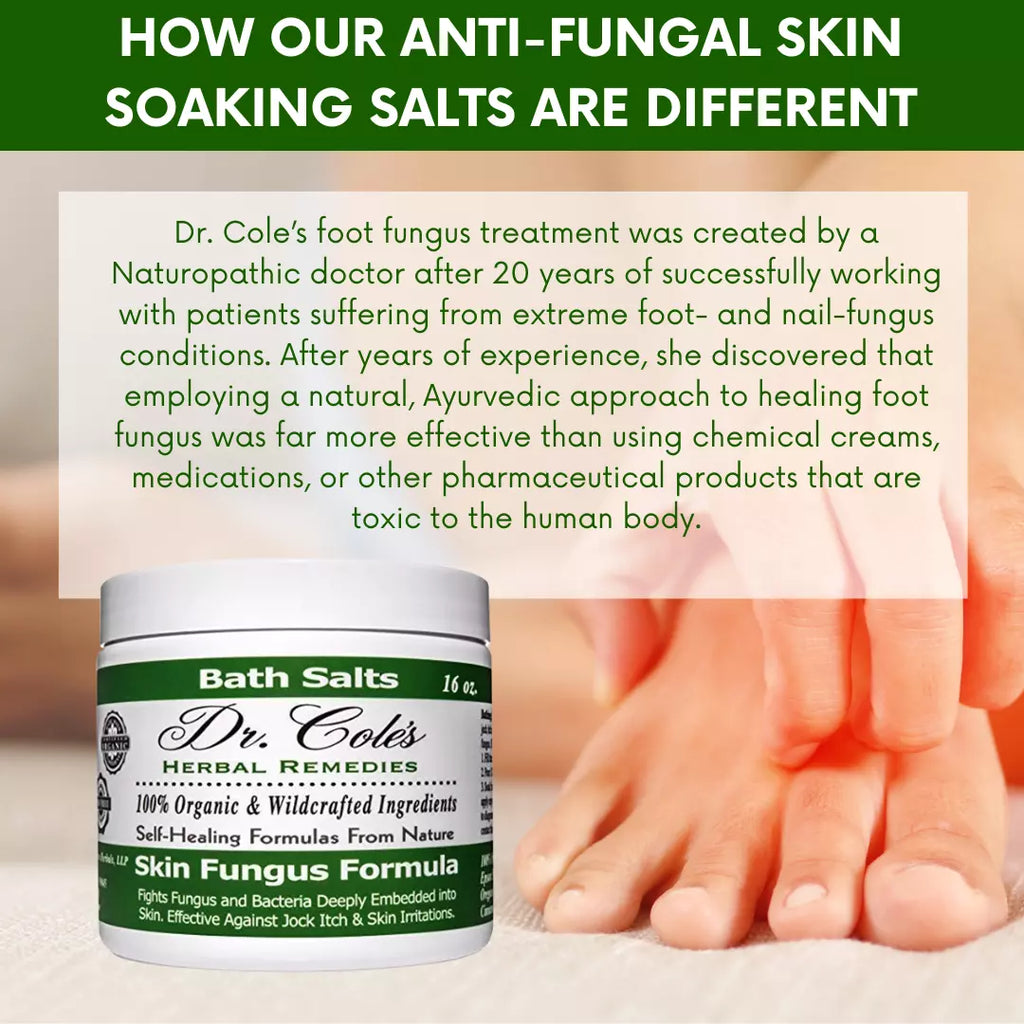 Dr. Cole’s Organic Anti-fungal Skin Soaking Salts
