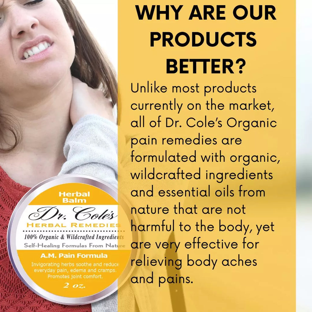 Dr. Cole's A.M. Pain Herbal Balm