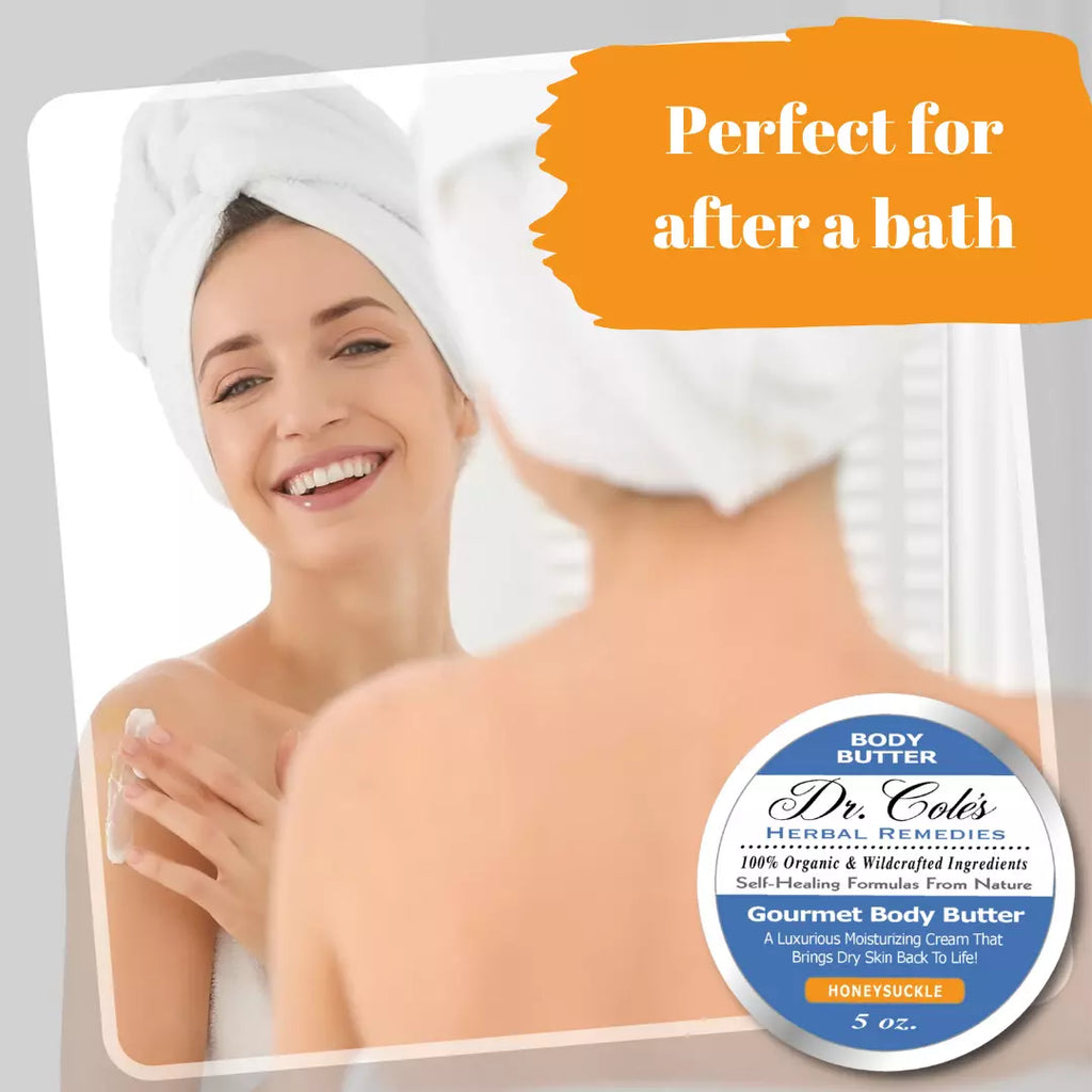 Dr. Cole's Gourmet Body Butter - HONEYSUCKLE