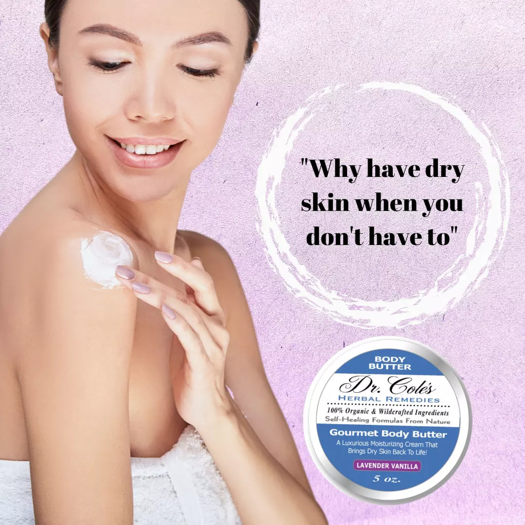Dr. Cole's Gourmet Body Butter - LAVENDER VANILLA