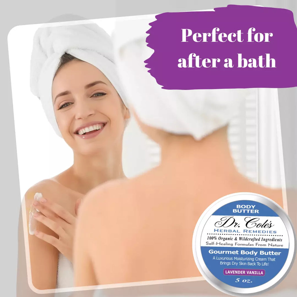 Dr. Cole's Gourmet Body Butter - LAVENDER VANILLA