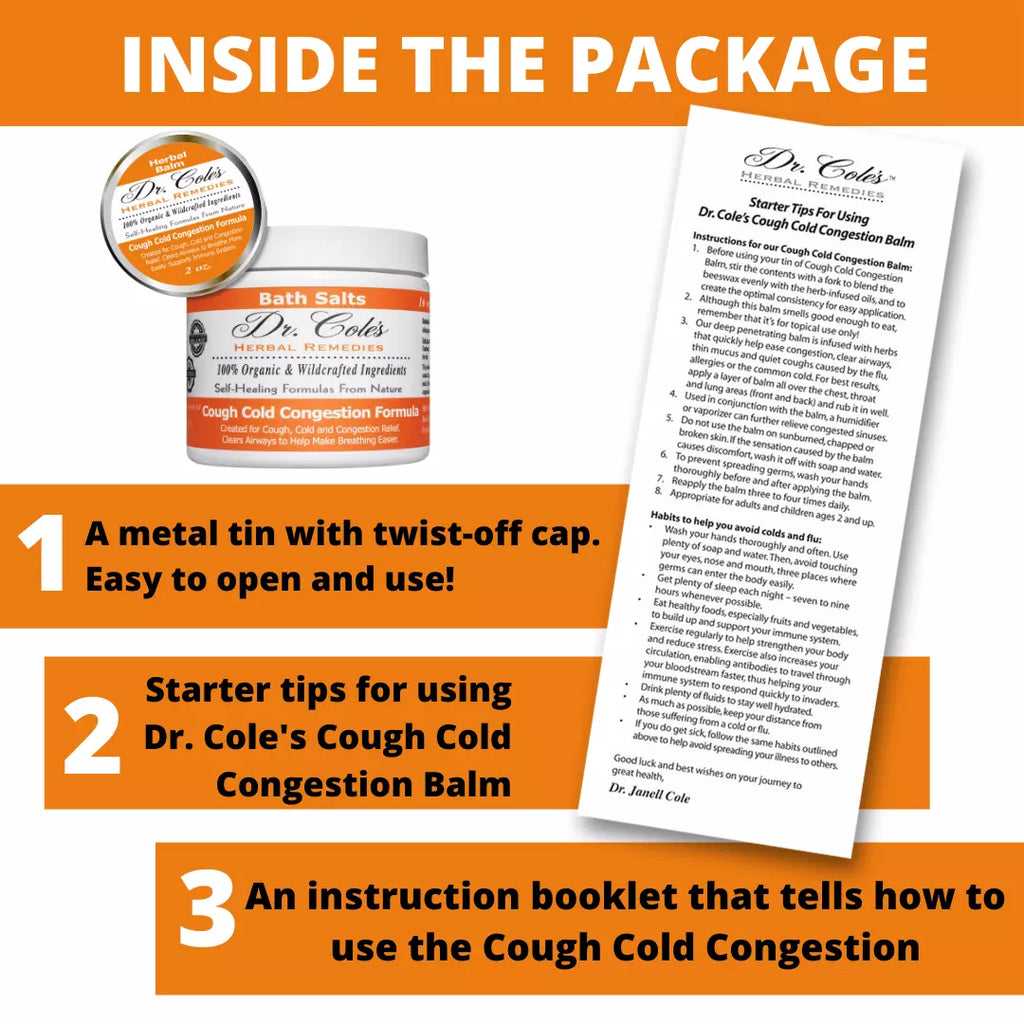 Dr. Cole's Cough Cold & Congestion Bundle