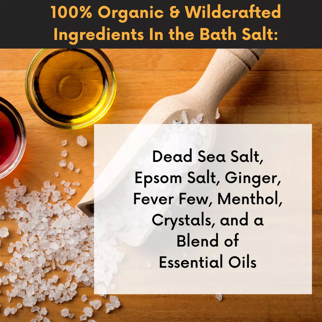 Dr. Cole's Organic Cough Cold Congestion Bath Salts