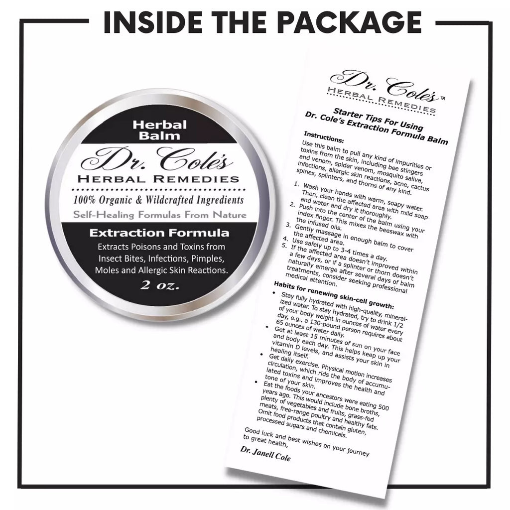 Dr. Cole's Organic Extraction Herbal Balm