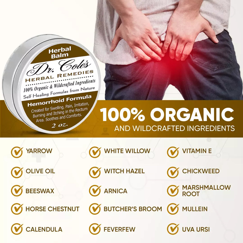 Dr. Cole's Organic Hemorrhoid Balm