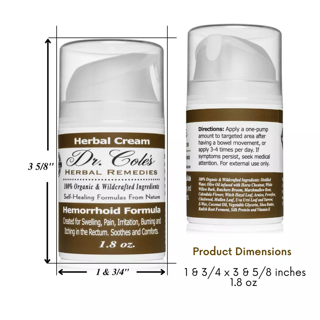 Dr. Cole's Organic Hemorrhoid Cream